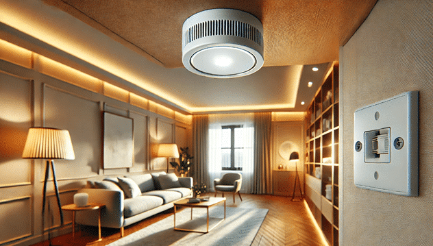 چراغ سقفی سنسور دار هوشمند